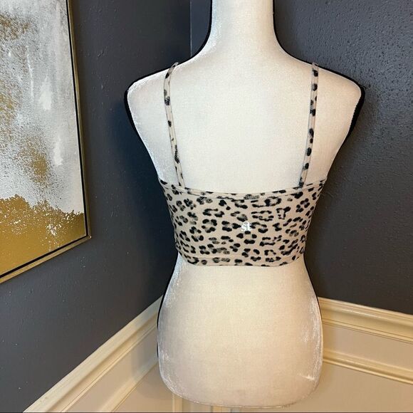 Leopard Print Women's Bra Top - Picture 4 of 6